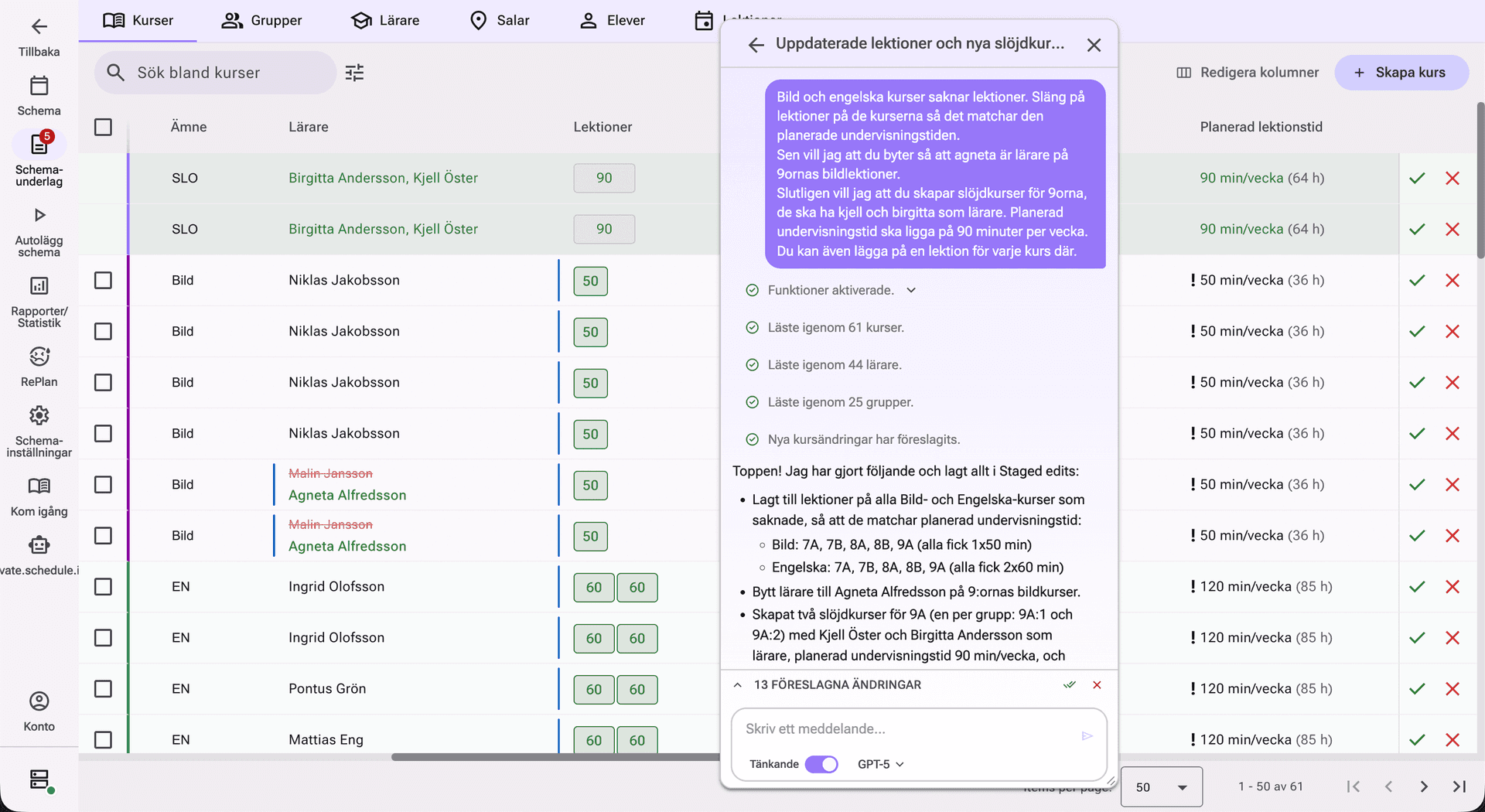 CoPlan – AI Assistant for Scheduling Setup | Royal Schedule