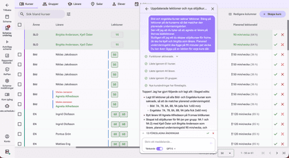CoPlan – AI Assistant for Scheduling Setup | Royal Schedule