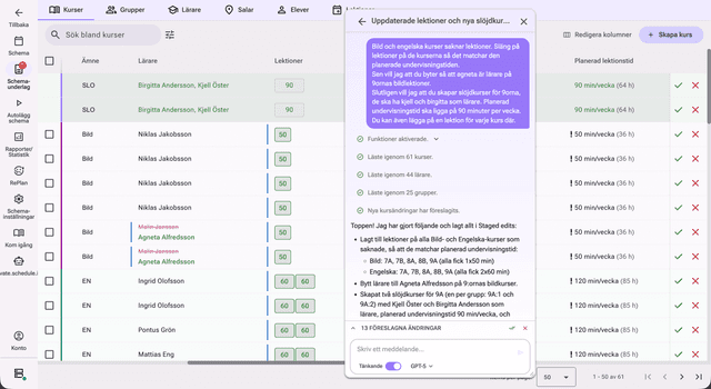 CoPlan – AI Assistant for Scheduling Setup | Royal Schedule